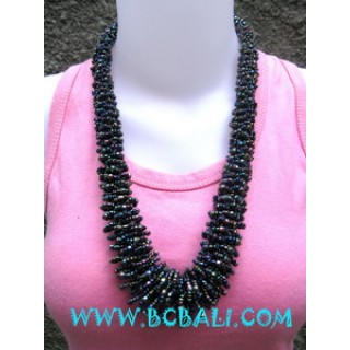 Full Bead Necklaces Wire